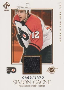 2002-03 Private Stock Reserve Jersey Simon Gagne #0466/1475 - Flyers - Bild 1 von 2