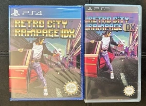 PS4 RETRO CITY RAMPAGE New Sealed Limited Run W/psp Case Playstation 4 - Picture 1 of 6