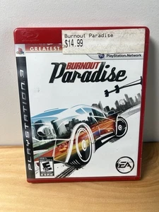 Burnout Paradise Sony PlayStation 3 Ps3 - Cib Complete - Picture 1 of 6