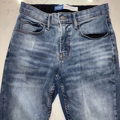 Old Navy Slim Jeans Men’s 29x30 Cotton Polyester Elastane Medium Wash Stretch - Image 1 of 4