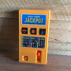 VINTAGE MINI MATE ARCADE MACHINE - JACKPOT - 1970s WORKING HANDHELD ARCADE - Picture 1 of 7