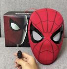 Spiderman Mask Moving Eyes Blinks Cosplay  Toy Gift Kids Adults Ring Control