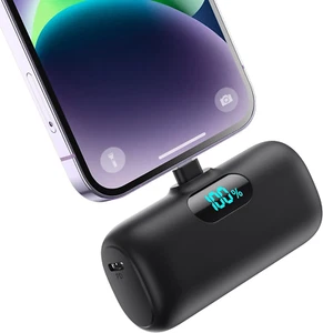 Small Portable Charger for Iphone,Upgraded 5000Mah PD Fast Charging Power Bank,M - Picture 1 of 12