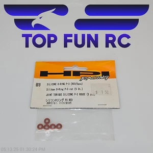 HPI RC 6819 Silicone O-Ring P-3 (Red/5pcs) - Picture 1 of 1