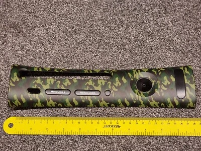 MICROSOFT XBOX 360 ORIGINAL CAMOUFLAGE CAMO CONSOLE FRONT FACEPLATE FASCIA COVER - Image 1 of 3
