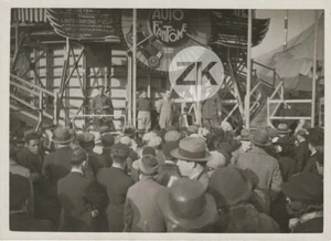 AUTO FANTOME Wall of Death MUR DE LA MORT Moto Amilcar Attraction Photo 1930s - Picture 1 of 3