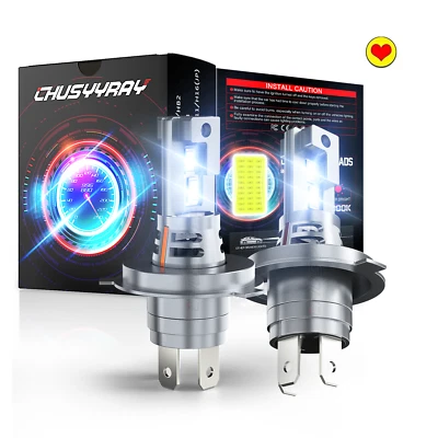 2x H4 100W Bombillas Blanco 6000k Faro Para Ski-Doo MXZ 800 2000-2007 Moto de Nieve Foto 1 de 4