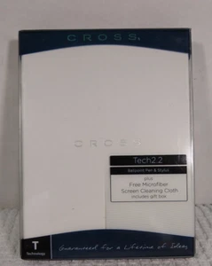 CROSS Tech 2.2  Ballpoint Pen & Stylus Black Gift Box Microfiber Cleaning Cloth - Picture 1 of 11