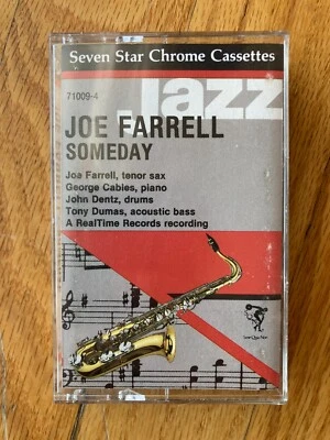 JOE FARRELL / GEORGE CABLES "SOMEDAY" CASSETTE M&K RealTime audiophile jazz - Image 1 of 4