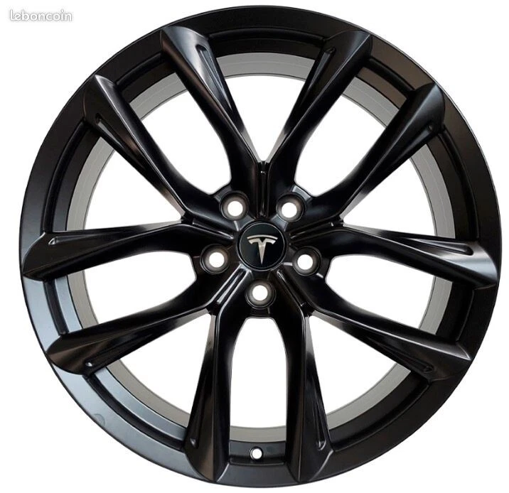 4 Llantas Nuevas 22'' para Tesla Modelo X Y S Negro Satin - Imagen 1 de 1
