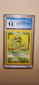 Caterpie 1st Edition German Base Set 45/102 - Picture 1 of 10