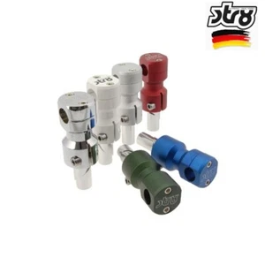 SUPPORTO MANUBRIO ALLUMINIO LUCIDATO STR8 PIAGGIO 50 NRG MC3 DD LC 2004-2014 - Picture 1 of 1