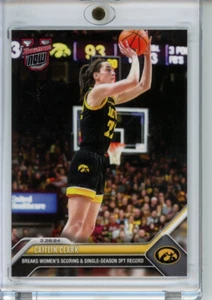2024 Bowman U Now #59 Caitlin Clark SP Iowa Breaks Women's Scoring Record - Picture 1 of 2