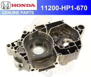 Honda LEFT ENGINE CENTER CRANK CASE TRX450R TRX 450R 04-05 11200-HP1-670 GENUINE - Foto 1 di 24
