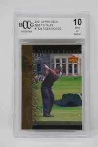 2001 Upper Deck Tiger's Tales #TT26 Tiger Woods Rookie BCCG 10 MINT OR BETTER - Picture 1 of 4