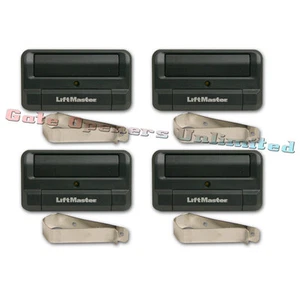 Liftmaster Transmitter Lift Master 811LM 4-Pack Remote Control Gate Opener - Picture 1 of 2