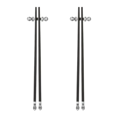 Georg Jensen. Dos juegos de palillos con resto - bellota/konge - nuevos Foto 1 de 3