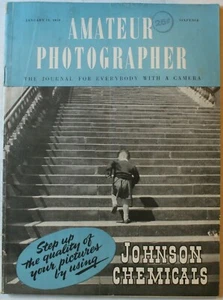 January 11, 1950 Amateur Photographer Magazine Journal Camera UK - Picture 1 of 2