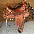 Custom 16” Skyhorse Saddle Sunflower Saddle