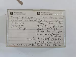 Original Futu Futu Demo Tape Cassette World Beat Folk Country New York 1986 - Picture 1 of 4