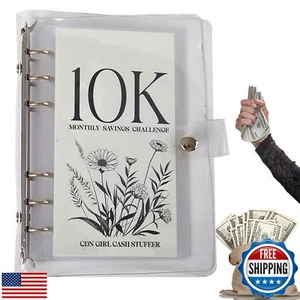 12-Month Envelopes Money Saving Challenge Binder, Money Savings Challenges Bo - Picture 1 of 5