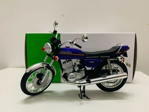 KengFai Aoshima Kawasaki 750SS Mach IV Motorcycll Purple 1/12 New Original Box - Picture 1 of 8