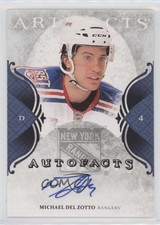 2011-12 Upper Deck Artifacts Autofacts Michael Del Zotto #A-DE Auto