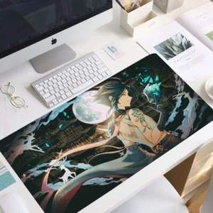 70x30CM Anime Genshin Impact Large Gaming Keyboard Computer Mouse Pad Style 3 - Picture 1 of 4