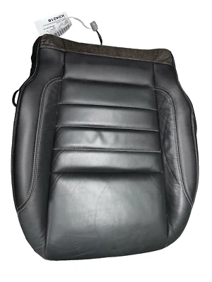 15 16 17 FORD ESCAPE Front Seat LH LOWER COVER/CUSHION ONLY BLACK LEATHER - Image 1 of 2