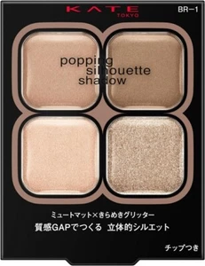Kanebo KATE Popping Silhouette Shadow 3.6g BR-1 Greige Pop Eyeshadow Unscented - Picture 1 of 8