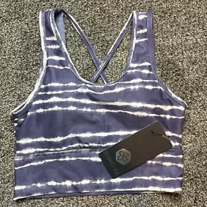 Scorpio Sol Women's Active Bridge Scoop Back Sports Bra - Small NWT - Picture 1 of 3