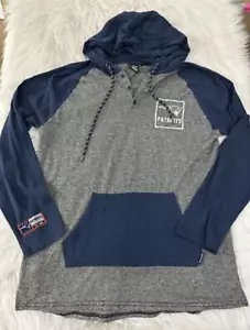 Ultra Game Mens NFL lightweight Hoodie Pullover New England Patriots Large - Picture 1 of 3