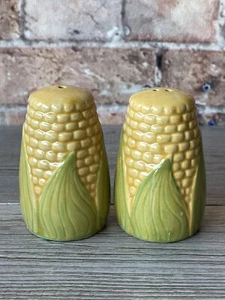 VTG Corn on the Cob Salt and Pepper Shakers Ceramic Country Kitchen Decor - Imagen 1 de 6