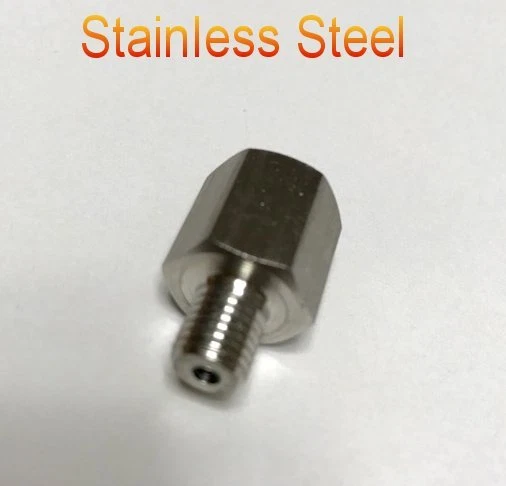 DYNAPEX Fitting Reducer Metric M8 M8X1 M8X1.0 Female to M6 M6X1 M6X1.0 Male Adapter