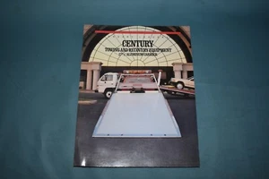 Century Towing and Recovery Equipment Sales Brochure 1988 Flatbed Deck Rollback - Bild 1 von 5