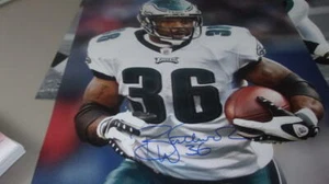 Brian Westbrook Philadelphia Eagles Signed 16x20 Photo COA JSA - Picture 1 of 1