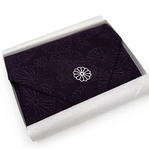 De Colección Diseño Crisantemo Púrpura Japonés Dai-Tsuki Fukusa Talla 42 X 42 cm: B - Imagen 1 de 10