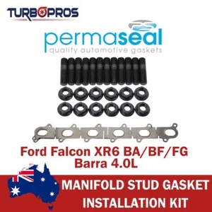 Kit de tacos y juntas de instalación de colector de escape Permaseal para Ford Falcon XR6 4,0 L - Imagen 1 de 7