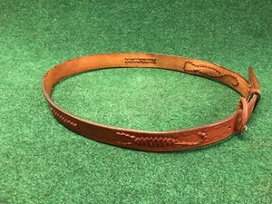 Ledergürtel mit Verzierung und Skorpion-Design, Made in Mexico, Größe 40 - Bild 1 von 7