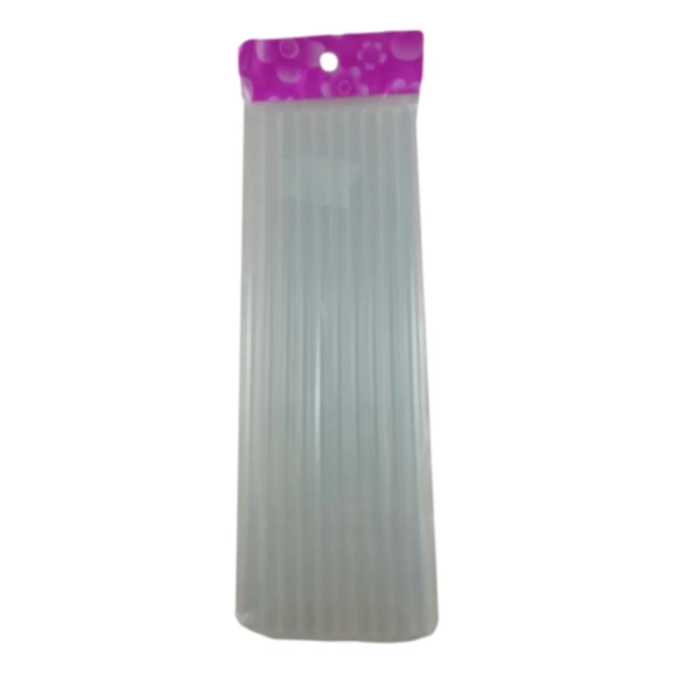 EBT 10 Bâtons Tube de Colle Thermofusible Transparent pour Pistolet 19,5 cm x 7 mm