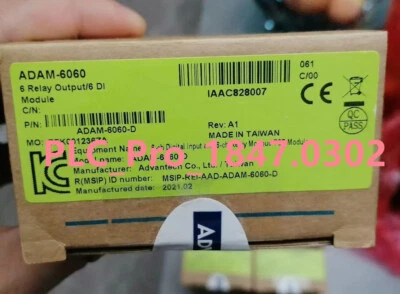 ADAM6060 1PCS Brand New Unopened Advantech ADAM-6060 Module  Fast delivery - Image 1 of 3