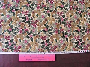 Cotton - Quilting - Hoffman California - "Holiday Enchantment" # D 978, 1 yd - Picture 1 of 2