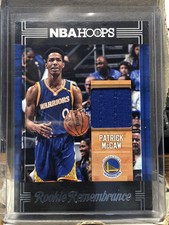 PATRICK MCCAW 2017-18 Panini NBA Hoops Rookie Remembrance Jersey Relic RR-PM