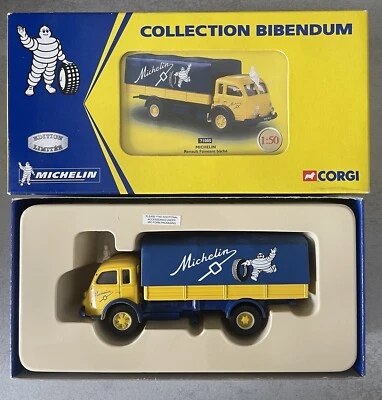 1/43 CORGI " COLLECTION MICHELIN  " N° 71005 RENAULT FENEANT BÂCHE - Photo 1/2