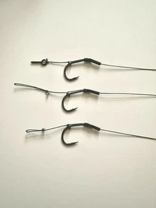 5 X Blowback Carp Rigs.standard hair/snowman hair or bait screw.VARIOUS OPTIONS. - Picture 1 of 2