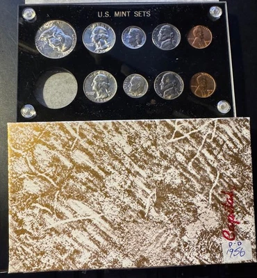 1956 P-D UNITED STATES UNCIRCULATED MINT SET - REPACKED - Image 1 of 2