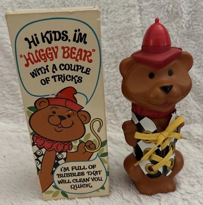 复古 Avon Huggy Bear 泡泡浴鞋系背心 8 盎司。 NOS — 第 1/4 张图片