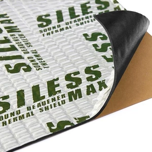 Siless Max 120 mil (3mm) 6 sqft Car Sound Deadening mat - Butyl Automotive...  - Picture 1 of 7