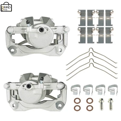 适合丰田凯美瑞 Avalon 雷克萨斯 ES350 2.5L 2x 前刹车卡钳带支架 — 第 1/4 张图片