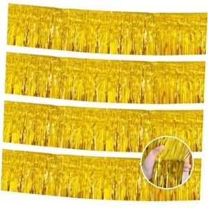 Gold Birthday Decorations Tinsel Garland Parade Float Decorations for Trailer - Picture 1 of 7